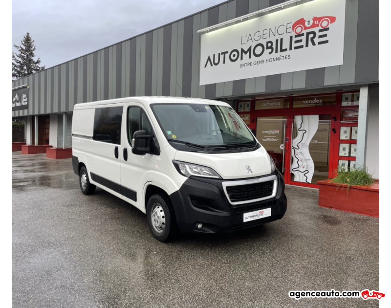 Achat voiture occasion, Auto occasion pas cher | Agence Auto Peugeot Boxer 2.2 HDI 140cv PREMIUM Aménagé Camping-car Blanc Année 2019 Manuelle Diesel